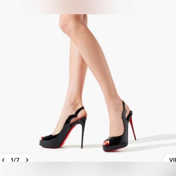 Louboutin size 40 - Hot Chick Sling Alta - Picture 3 of 17